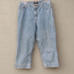 Eddie Bauer Non-stretch Capri Jeans 12